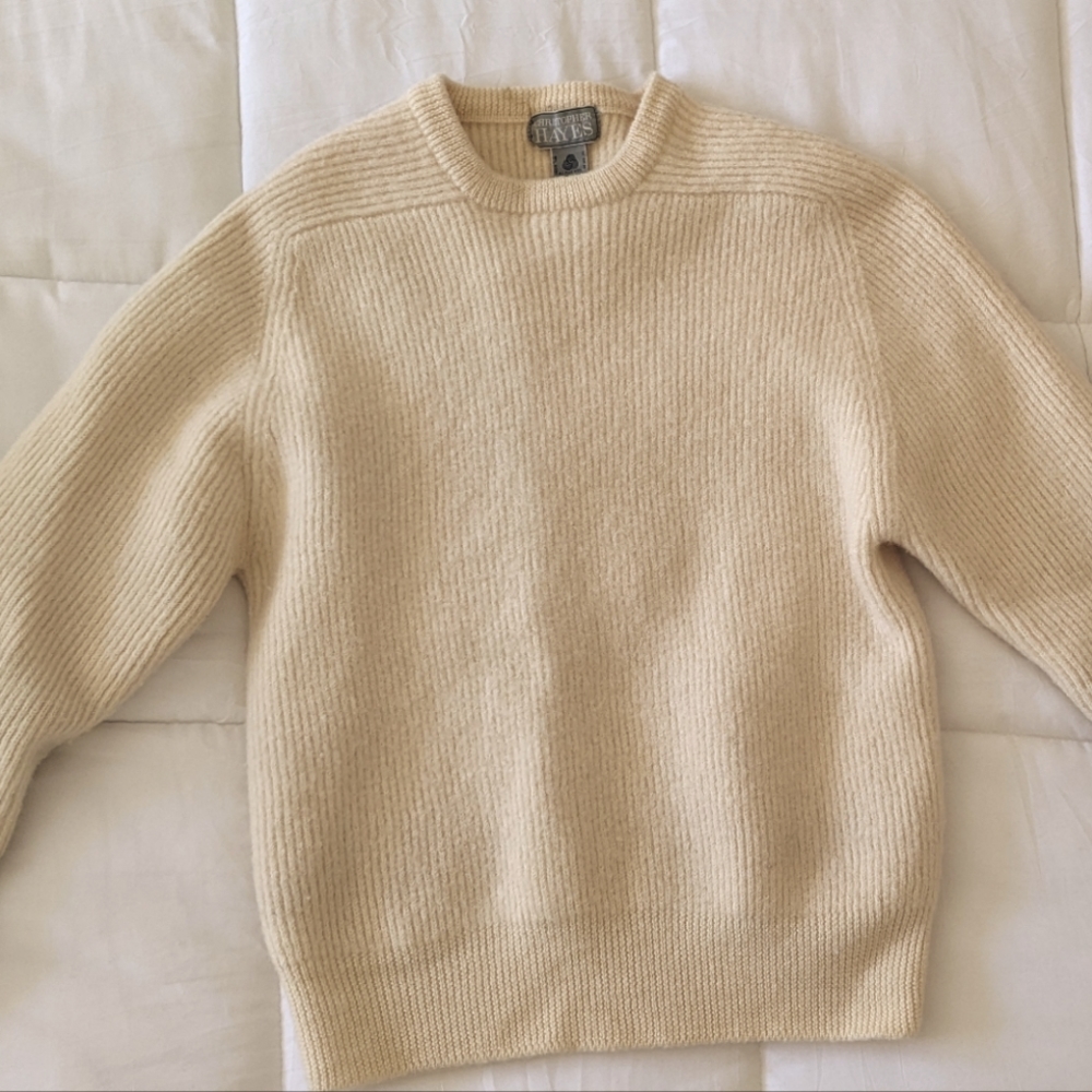 Cozy Christopher Hayes Wool Sweater
